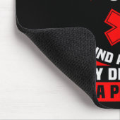 Tapis De Souris Ems Infirmière Devis Ambulance Pilote Emt Paramètr (Coin)