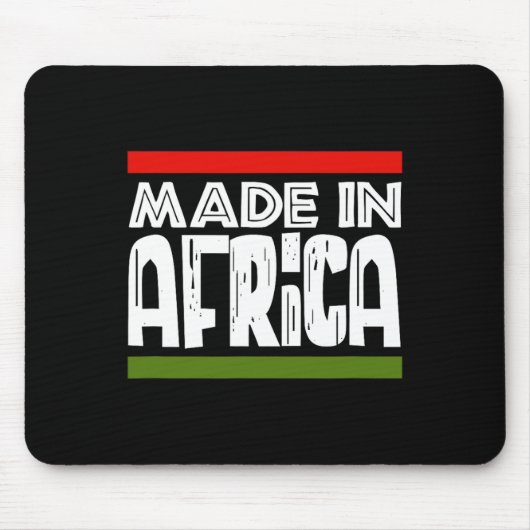 Tapis De Souris En Afrique Histoire noire Patrimoine africain (Devant)