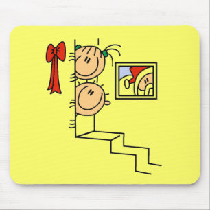 Tapis De Souris En attente des T-shirts et cadeaux Père Noël