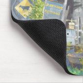 Tapis de souris en bois d'antiquités de Taureau (Coin)