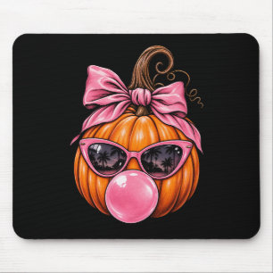 Tapis de souris en bubble-gum à la citrouille mign
