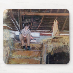 Tapis De Souris En el pajar/No palleiro/Dans la grange