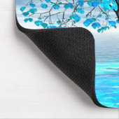 Tapis de souris en forme d'arbre Crystal Blue (Coin)