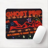 Tapis de souris en gel Ghost Pimp (Avec souris)