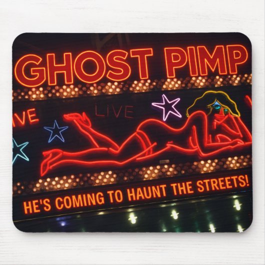 Tapis de souris en gel Ghost Pimp (Devant)