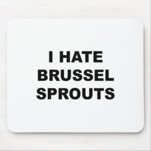Tapis De Souris En Haut Qui Dit - Je Déteste Bruxelles Épouse Drôl