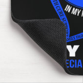 Tapis De Souris En ma mémoire de mon fils ALOPECIA AWARENESS (Coin)