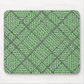TAPIS DE SOURIS EN MAILLE ARGILE SAGE (Devant)