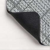 TAPIS DE SOURIS EN MAILLE ARGYLE GRIS (Coin)