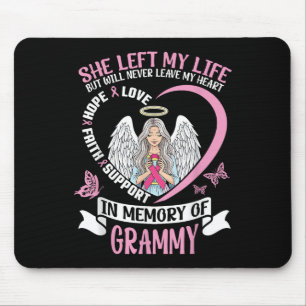 Tapis De Souris En Mémoire De Grammy Ange De Sensibilisation Au Ca