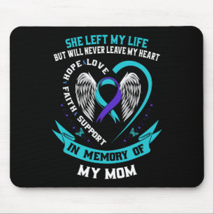 Tapis De Souris En Mémoire De Ma Mère Perte De Mère Suicide Reconn
