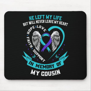 Tapis De Souris En Mémoire De Mon Cousin Sympathie Suicide Sensibi