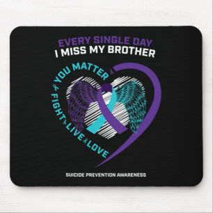 Tapis De Souris En Mémoire De Mon Frère Prévention Du Suicide