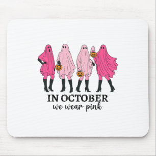 Tapis De Souris En Octobre Nous Portons Le Cancer Du Sein Rose Drô
