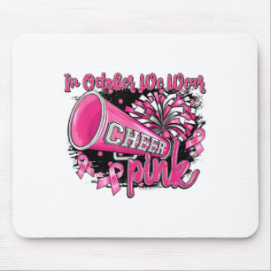 Tapis De Souris En Octobre Nous Portons Nk Football Cancer Du Sein