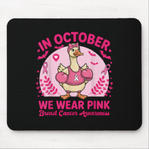 Tapis De Souris En Octobre, Nous Portons Pink Breast Cancer Sensib