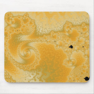 Tapis de souris en or fondu