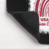 Tapis De Souris En septembre We Wear Burgundy Sickle Cell Awarenes (Coin)
