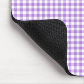 Tapis De Souris En vichy de lavande (Coin)