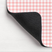 Tapis De Souris En vichy rose (Coin)