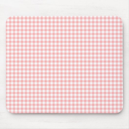 Tapis De Souris En vichy rose (Devant)