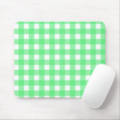 Tapis De Souris En vichy verte (Avec souris)