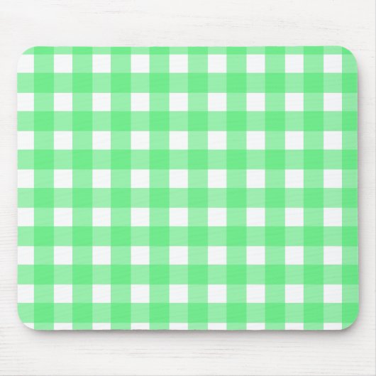 Tapis De Souris En vichy verte (Devant)