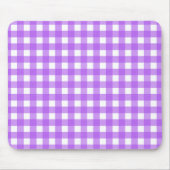 Tapis De Souris En vichy violet brillant (Devant)