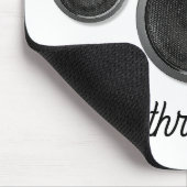 Tapis De Souris Enceintes Play it Loud blanches (Coin)