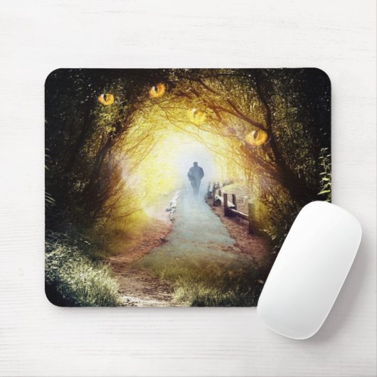 Tapis de souris enchanté d'art d'imaginaire de (Avec souris)