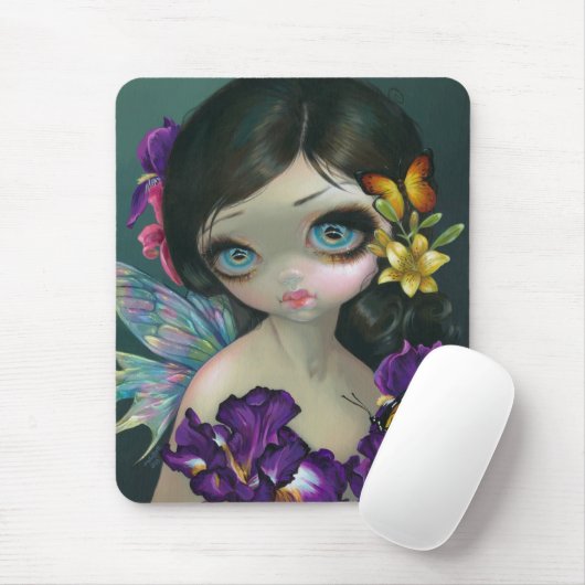 Tapis De Souris Enchantement" Mousepad "d'iris (Avec souris)