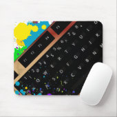 Tapis De Souris Encre clavier (Avec souris)