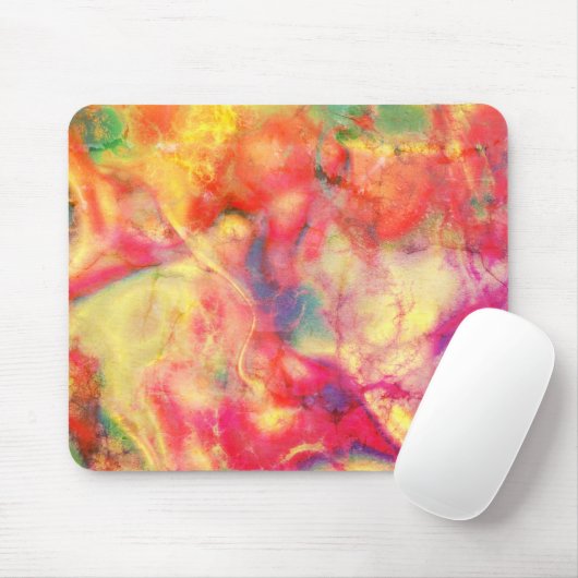Tapis De Souris Encre d'alcool Abstraite (Avec souris)