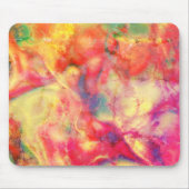 Tapis De Souris Encre d'alcool Abstraite (Devant)