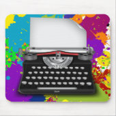 Tapis De Souris Encre de machine (Devant)