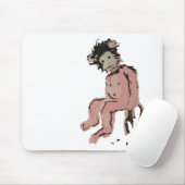 Tapis De Souris encre de singe émo (Avec souris)