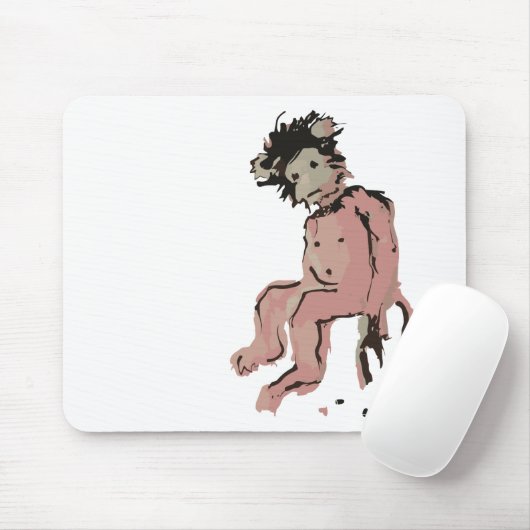 Tapis De Souris encre de singe émo (Avec souris)