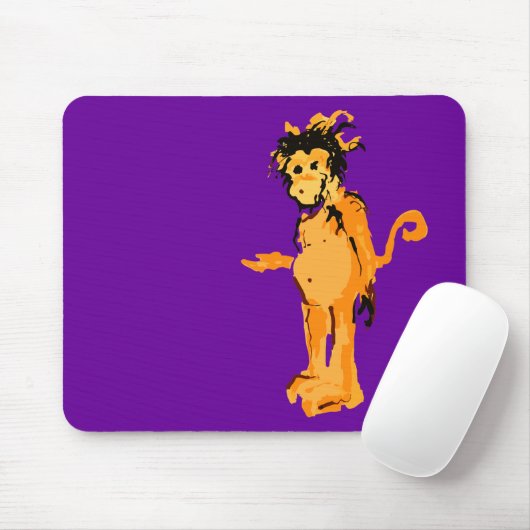 Tapis De Souris encre singe (Avec souris)