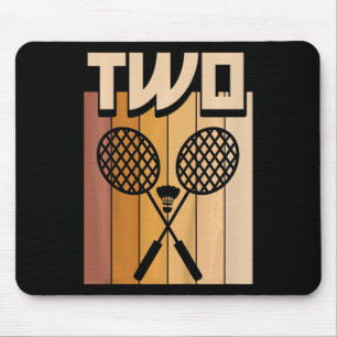 Tapis De Souris Enfants 2 ans Dminton Anniversaire Garçon 2e Anniv
