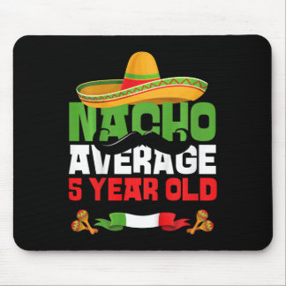 Tapis De Souris Enfants 5 ans Fiesta mexicaine 5ème anniversaire 