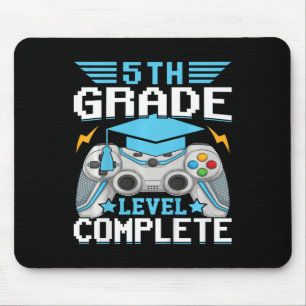 Tapis De Souris Enfants 5e Classe Gamer Complet Niveau De Gamer De