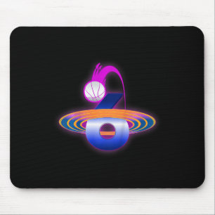 Tapis De Souris Enfants 6 ans Basketball 6 ans Anniversaire Partie