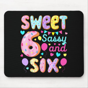 Tapis De Souris Enfants 6ème Anniversaire Sucré Sy Et Six Annivers