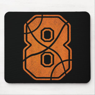 Tapis De Souris Enfants 8e anniversaire de basket-ball Garçons Enf