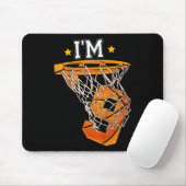 Tapis De Souris Enfants 9e Anniversaire Basketball I'm 9 Garçon Fi (Avec souris)