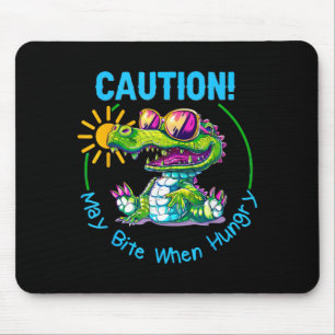 Tapis De Souris Enfants Alligator Crocodile Floride Vacances Été
