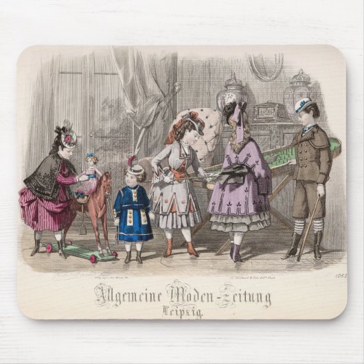 Tapis De Souris Enfants au jeu (Devant)