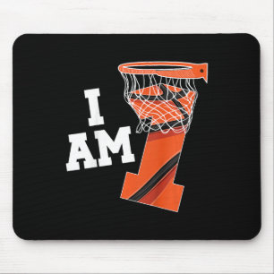 Tapis De Souris Enfants Basketball 1er Anniversaire Garçon Un An B