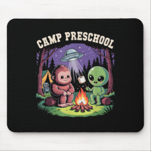 Tapis De Souris Enfants Camping Hors préscolaire Enfants Alien Cam