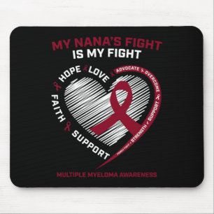 Tapis De Souris Enfants Cancer Du Sang Nana Ma Lutte Myélome Multi